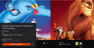 Disney classic games Aladdin en the Lion King voor €8,74 in de Playstation Store