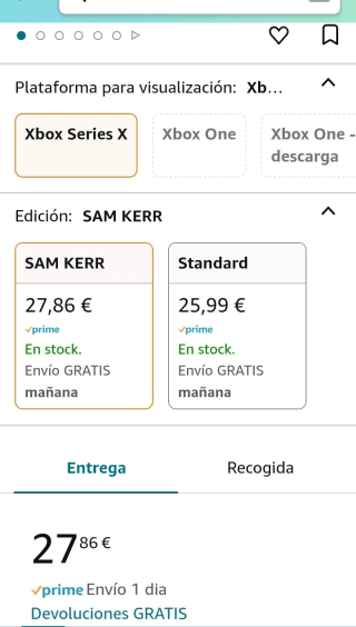 FIFA 23 SAM KERR EDITION XBOX Series X por 27,86€.