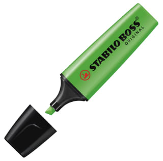 Marcador Stabilo 70/4-33 Boss Originalz fluorescente (4 unidades 5 cajas plegables) color verde por 4,86€