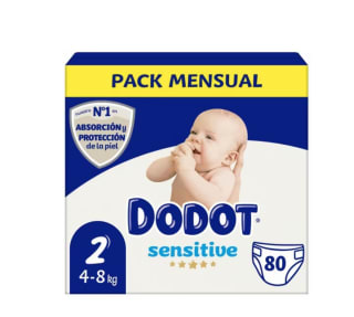 3x2 Pañales Dodot T2 a tan solo 23,50€ en Carrefour