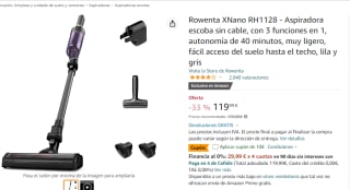 Aspirador Rowenta XNano RH1128 por 109.99€