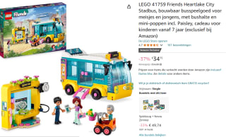 LEGO 41759 Friends Heartlake City Bus voor €34,75 bij Amazon