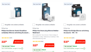 2de halve prijs op Philips Hue outdoor slimme verlichting bij Bol.com