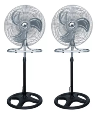 2 Ventiladores Metalicos Aspas Metal por $983 en Mercado Libre