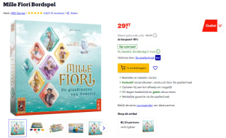 Mille Fiori Bordspel voor €29,97 bij Bol.