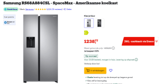 Samsung RS68A884CSL/EF Amerikaanse koelkast voor €1.238,77 bij Bol.