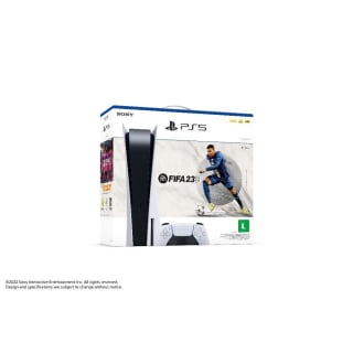 Console da Sony, modleo Playstation 5 (com leitor) + Jogo: FIFA 23 - R$ 4.799,99