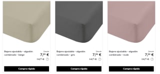 Hasta 70% descuento en toallas y ropa de cama de calidad