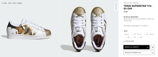 Tenis Superstar ¡Yu-Gi-Oh! por $1,899 en Adidas