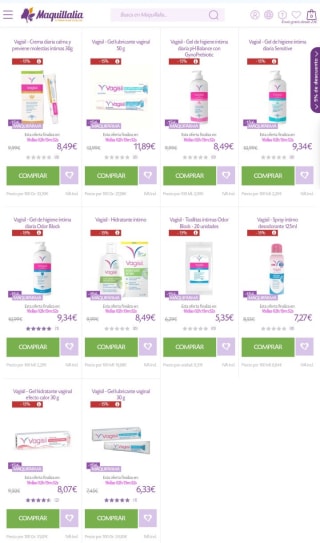 -15% de Descuento Vagisil.