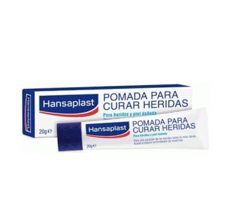 2 Hansaplast Pomada para Curar Heridas cicatrizante sin fragancia para heridas y piel dañada que reduce el riesgo de cicatrices 20g por solo 6,48€