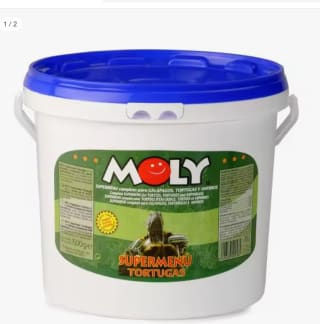 Supermenu para tortugas Moly 1,5 kg por 20,89€ (12,53€ nuevo usuario)