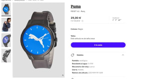 Reloj marca puma Reset V2 por tan sólo 25€