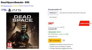 Dead Space Remake (PS5) voor €26,99 bij Bol