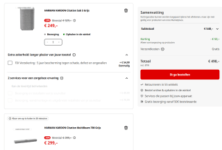 Harman Kardon Citation Multibeam 700 + Harman Kardon Citation Sub S voor €498 bij de MediaMarkt