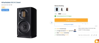 Wharfedale EVO 4.1 speaker voor €349