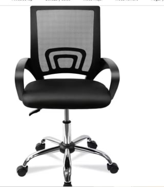 Silla de Oficina Silla de Malla Altura Ajustable por 30,81€