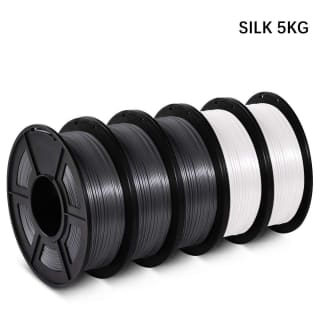 SUNLU Filamento PLA + seda para impresora 3D rollo de 5KG1,75 MM por rollo por 51,12€