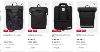 Tot 50% korting op rugzakken bij Bever