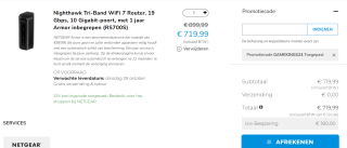 Netgear kortings code voor 10% korting op je bestelling