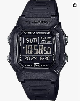 Montre Casio W-800H-1BVES à 31,91€