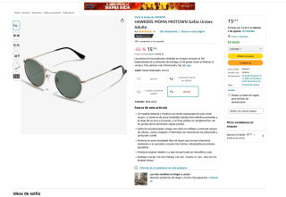 Gafas Hawkers Moma Midtown por 15,75€
