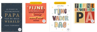 Gratis postzegel bij een vaderdagkaart bij Greetz