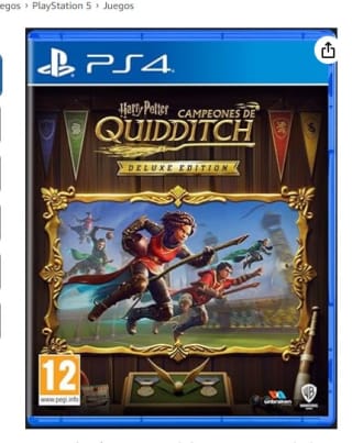 Juego para Ps4 Harry Potter: Campeones de Quidditch Deluxe Edition por 16,10€