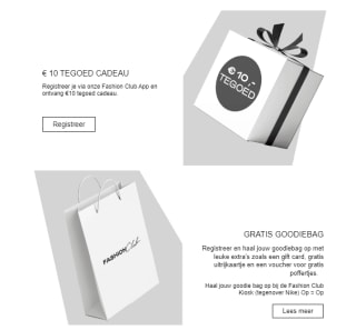 €10 gratis tegoed bij aankoop in Batavia Stad Lelystad + goodiebag voor nieuwe members