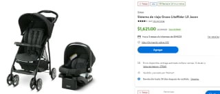 Sistema de Viaje Graco LiteRider LX Jaxon por $1,621 en Walmart