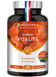 Gummies Multivitamines et Minéraux Nutrimea à 9,99€