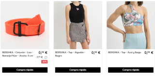 Ropa Stradivarius y Bershka desde solo 0,99€ ofertazas