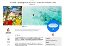 Escapada de 8 días al Caribe con Todo incluido desde 999€