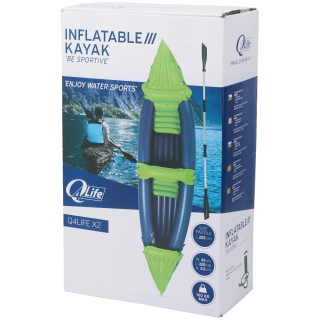 Kayak gonflable Q4Life X2 à 69,95 € chez Action
