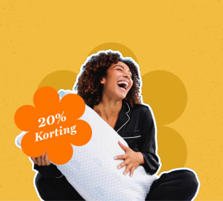 20% korting op bestsellers bij Cloudpillo