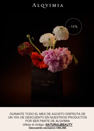 15% DTO en productos Alqvimia