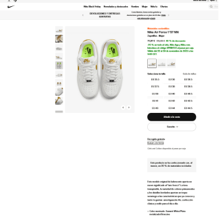 Zapatillas Nike Air Force por 53,97€