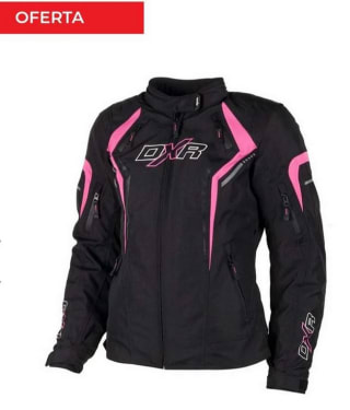 Cazadora DXR JULIA CE - Negro / Rosa por solo 87,92€