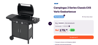 Campingaz 2 Series Classic EXS Vario D gasbarbecue voor €179,90 bij iBOOD