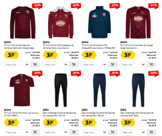 Muchos artículos por tan solo 3,99€ en Deporte Outlet grandes ofertas (camisetas, pantalones, relojes, calzado)