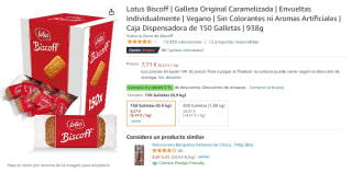 Lotus Biscoff Galleta Original Caramelizada 150 Galletas por 7,71€