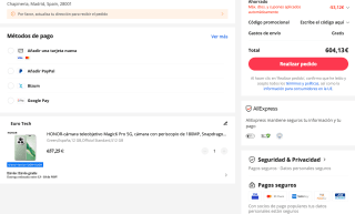 HONOR MAGIC 6 PRO a tan solo 604,13€