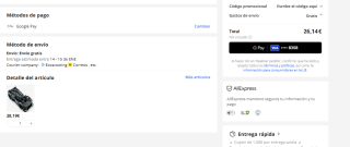 Supercoche de carreras Leo Mans 1775 piezas por 26,14€