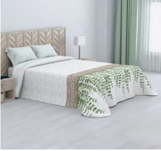 Colcha Bouti Verano Estampada para cama de 90, varios modelos por 8,91€