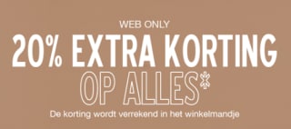 20% kassakorting korting op alles bij Lucardi