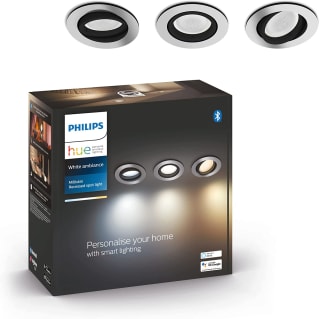 Philips Hue Milliskin inbouwspot - White Ambiance - aluminium rond (3-pack) voor €79,95 bij Amazon