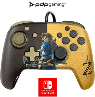 Mando PDP Faceoff Deluxe Wired Zelda Nintendo Switch a 22,99€