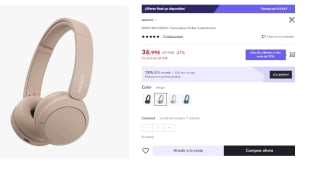 Auriculares inalámbricos Sony WH-CH520 por 25.9€