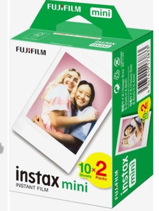 2 stuks Fujifilm instax mini fotopapier (2x10/pk) voor €24,75 bij de Hema
