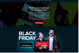 Black Friday 1 año películas con FlixOlé a tan solo 34,99€